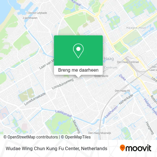 Wudae Wing Chun Kung Fu Center kaart