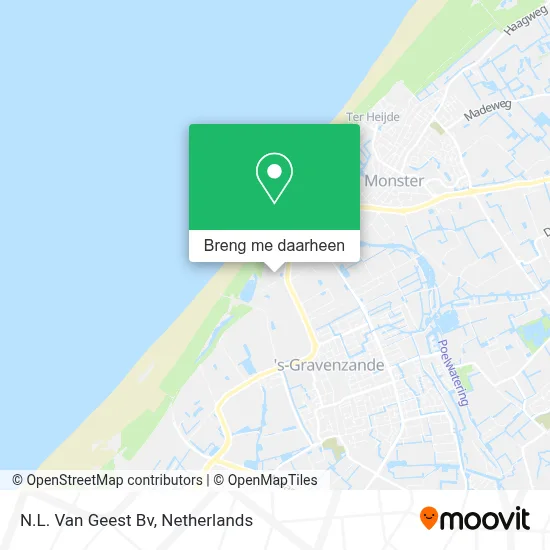 N.L. Van Geest Bv kaart