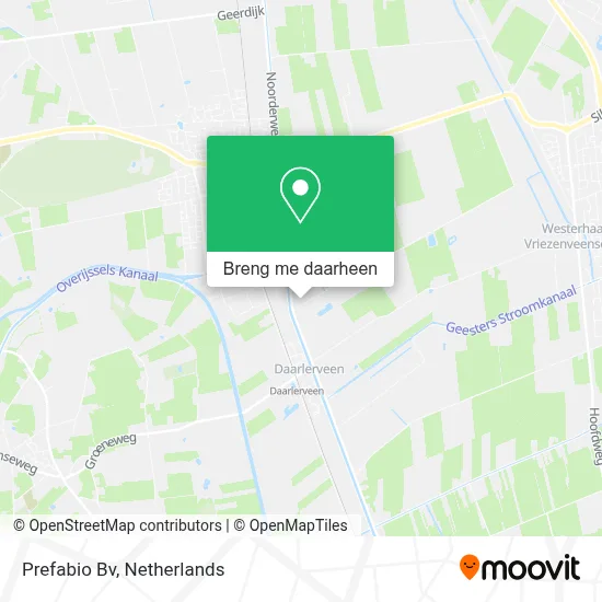 Prefabio Bv kaart