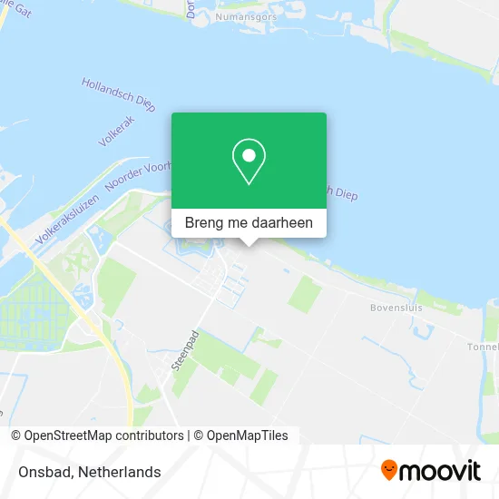 Onsbad kaart