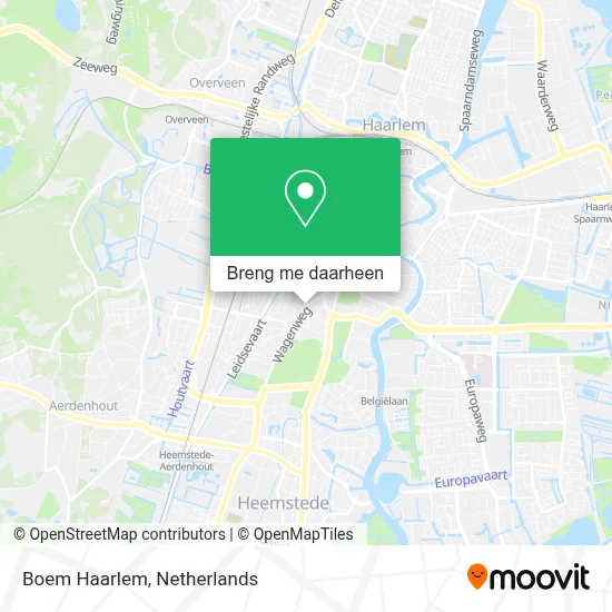 Boem Haarlem kaart