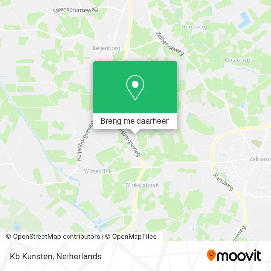 Kb Kunsten kaart