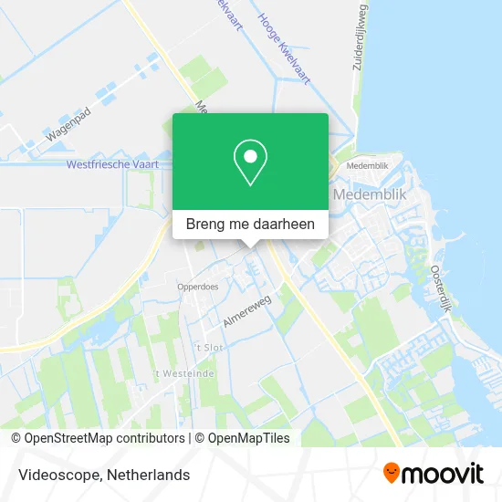 Videoscope kaart
