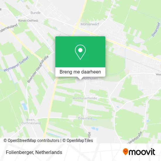 Folienberger kaart