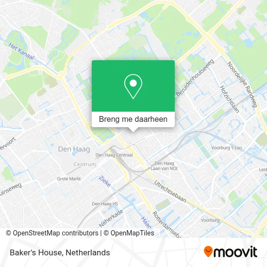Baker's House kaart