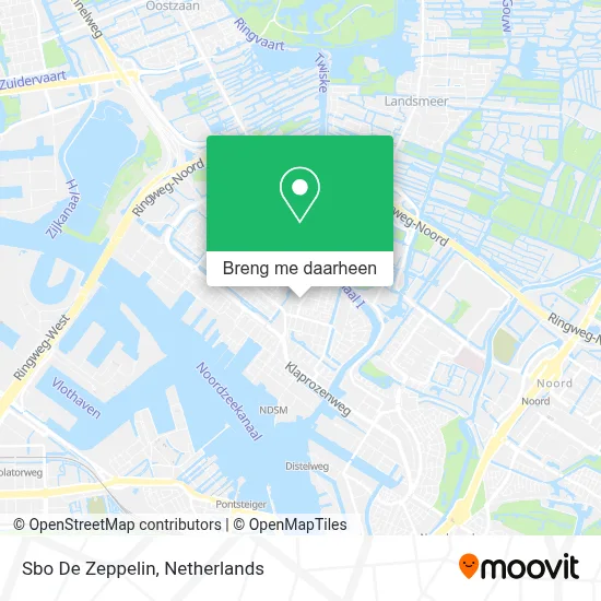 Sbo De Zeppelin kaart