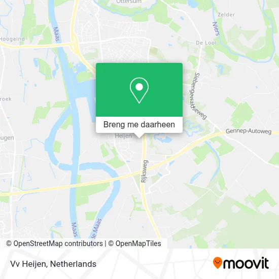 Vv Heijen kaart