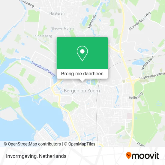 Invormgeving kaart