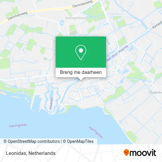 Leonidas kaart