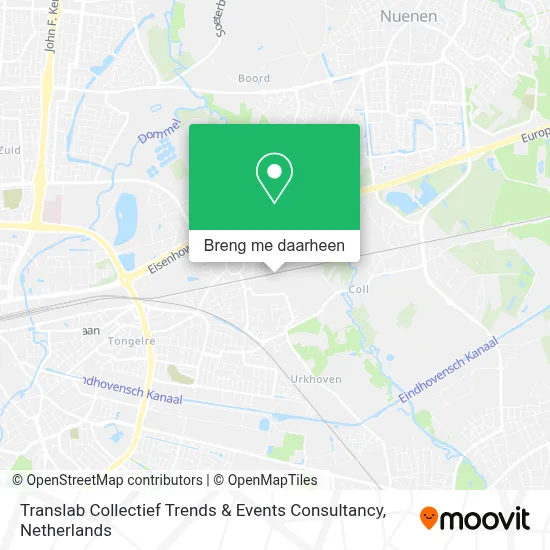 Translab Collectief Trends & Events Consultancy kaart