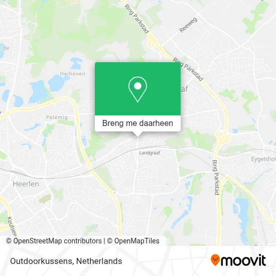 Outdoorkussens kaart