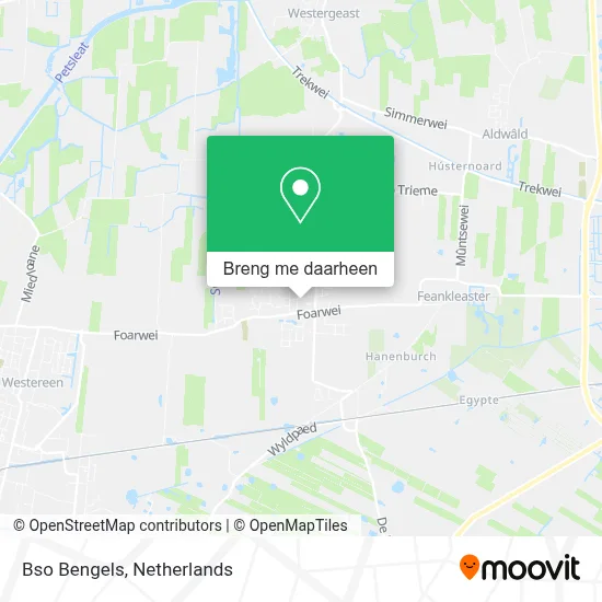 Bso Bengels kaart