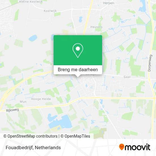 Fouadbedrijf kaart