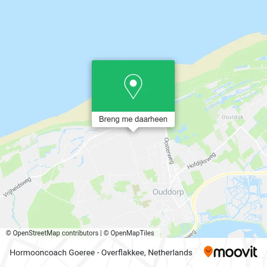 Hormooncoach Goeree - Overflakkee kaart
