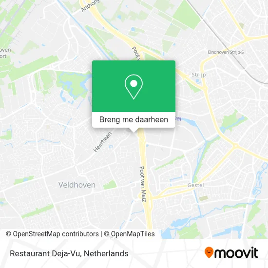 Restaurant Deja-Vu kaart