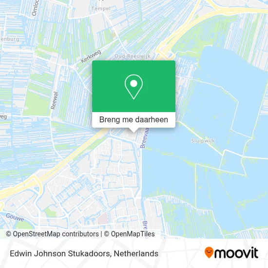 Edwin Johnson Stukadoors kaart