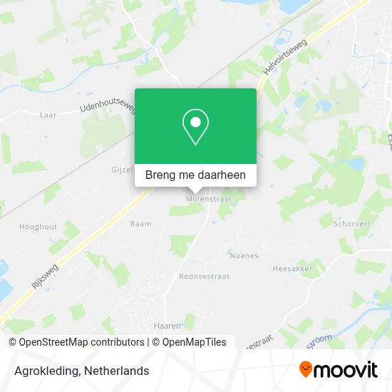 Agrokleding kaart