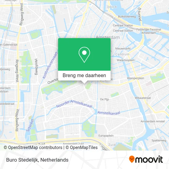 Buro Stedelijk kaart