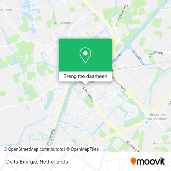 Delta Energie kaart