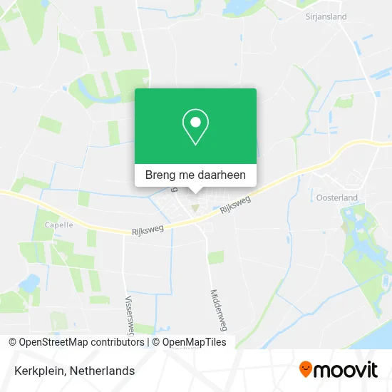 Kerkplein kaart