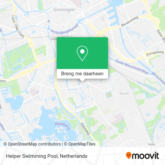 Helper Swimming Pool kaart