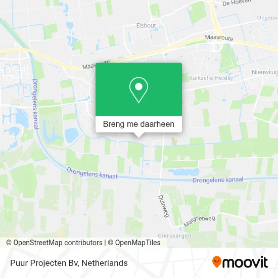 Puur Projecten Bv kaart