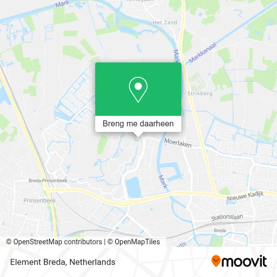 Element Breda kaart