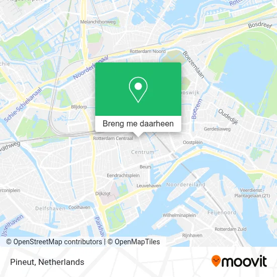 Pineut kaart