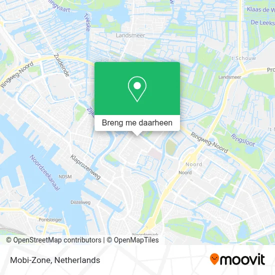 Mobi-Zone kaart