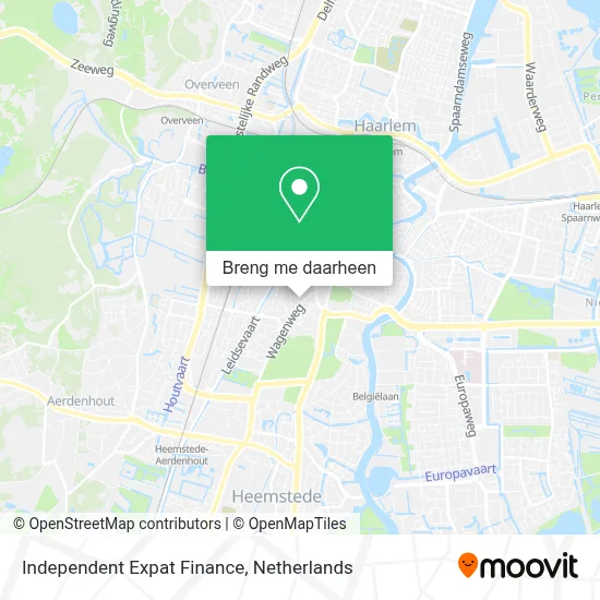 Independent Expat Finance kaart