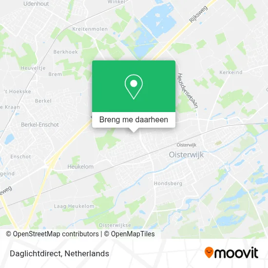 Daglichtdirect kaart