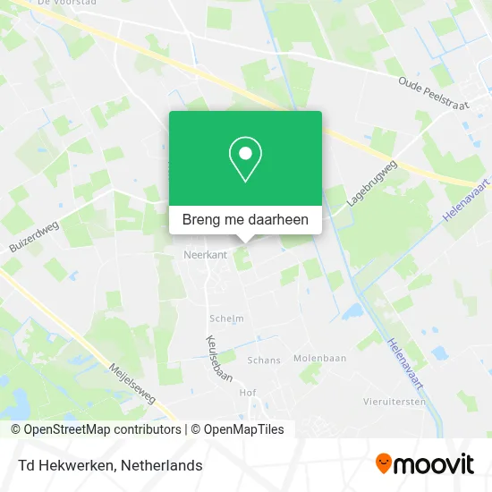 Td Hekwerken kaart