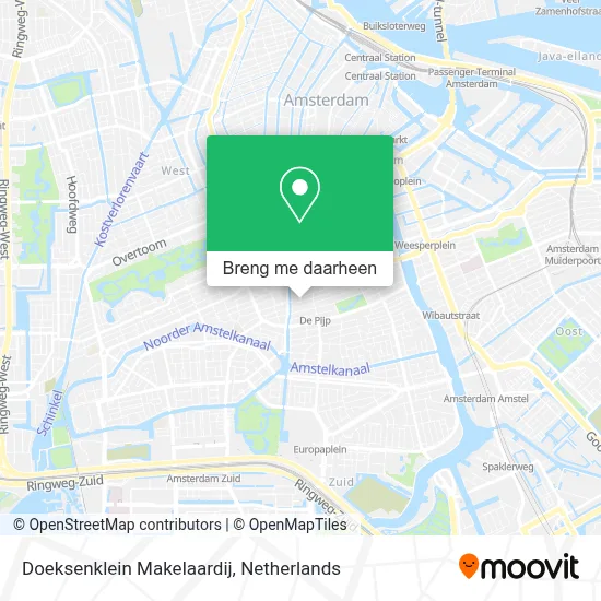 Doeksenklein Makelaardij kaart