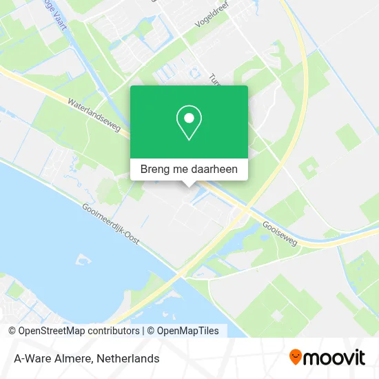 A-Ware Almere kaart