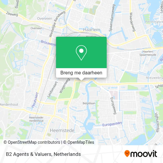 B2 Agents & Valuers kaart