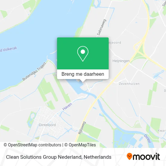 Clean Solutions Group Nederland kaart