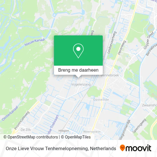 Onze Lieve Vrouw Tenhemelopneming kaart
