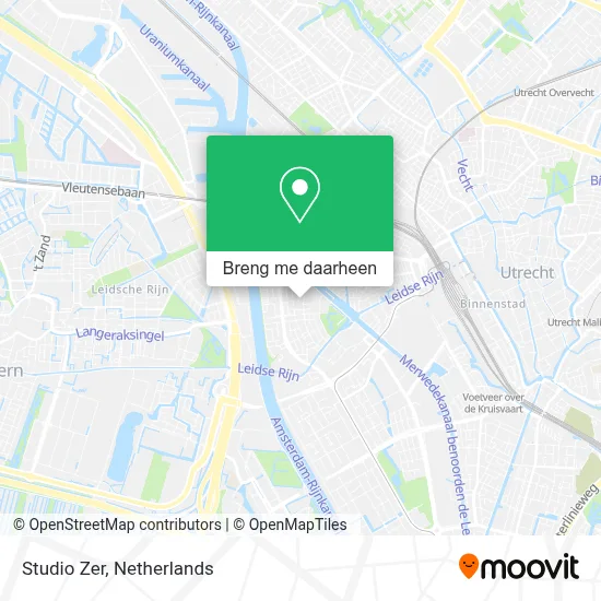 Studio Zer kaart
