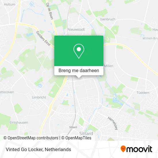 Vinted Go Locker kaart