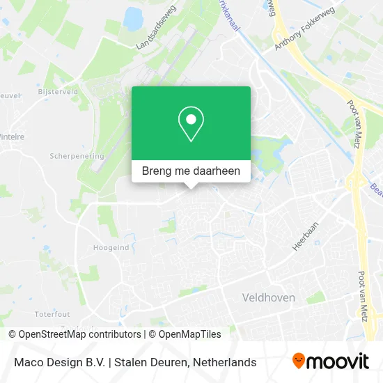 Maco Design B.V. | Stalen Deuren kaart
