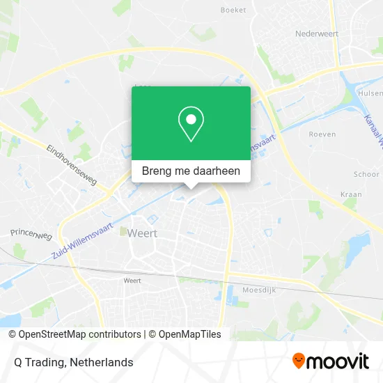 Q Trading kaart
