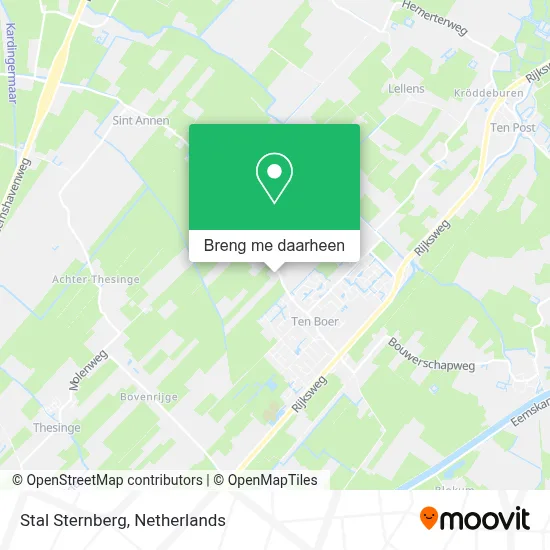 Stal Sternberg kaart