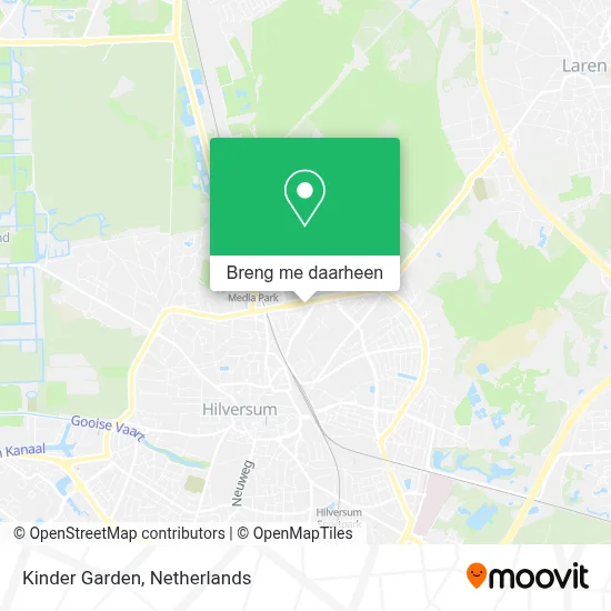 Kinder Garden kaart