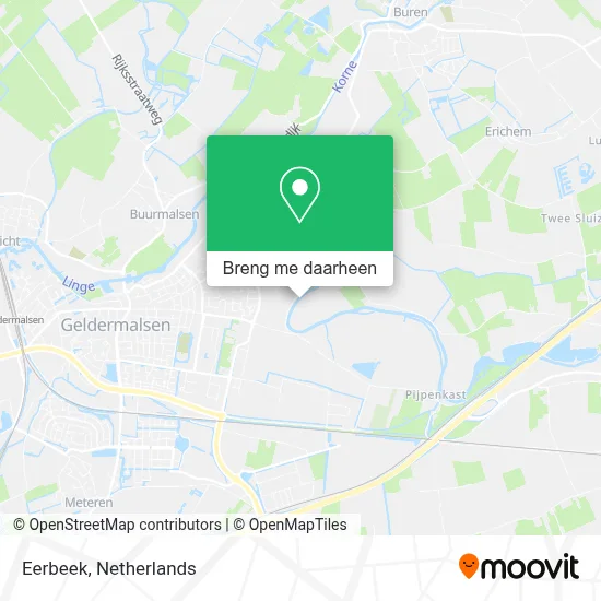 Eerbeek kaart