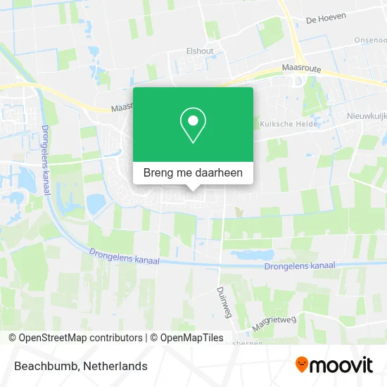Beachbumb kaart