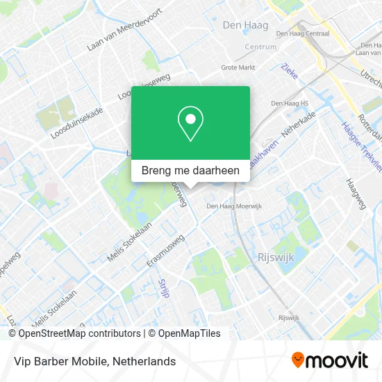 Vip Barber Mobile kaart