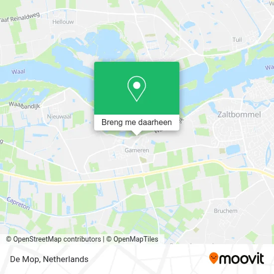 De Mop kaart