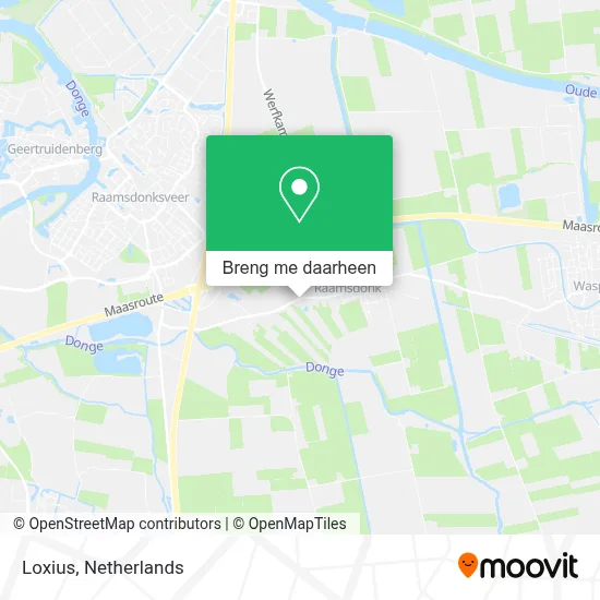 Loxius kaart
