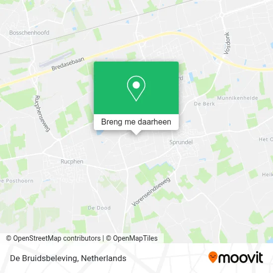 De Bruidsbeleving kaart