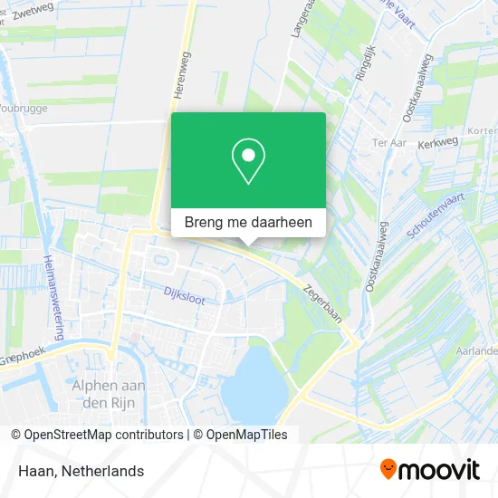 Haan kaart